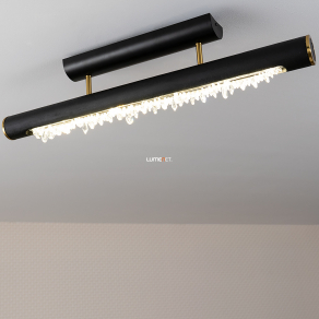   Design mennyezeti LED lámpa kristály díszekkel - Felicitas Globo 15354-15DB