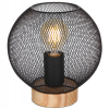 Hálós asztali lámpa, gömb, 20 cm - Pablo Globo 15663T, 1xE27 foglalattal