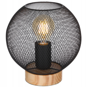   Hálós asztali lámpa, gömb, 20 cm - Pablo Globo 15663T, 1xE27 foglalattal