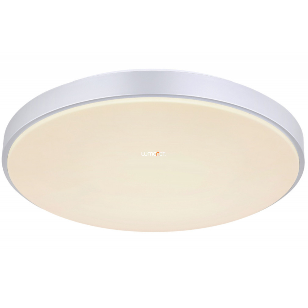 Távirányítós mennyezeti LED lámpa, 24 W, hideg-melegfehér, fehér-ezüst színben (Sonny)