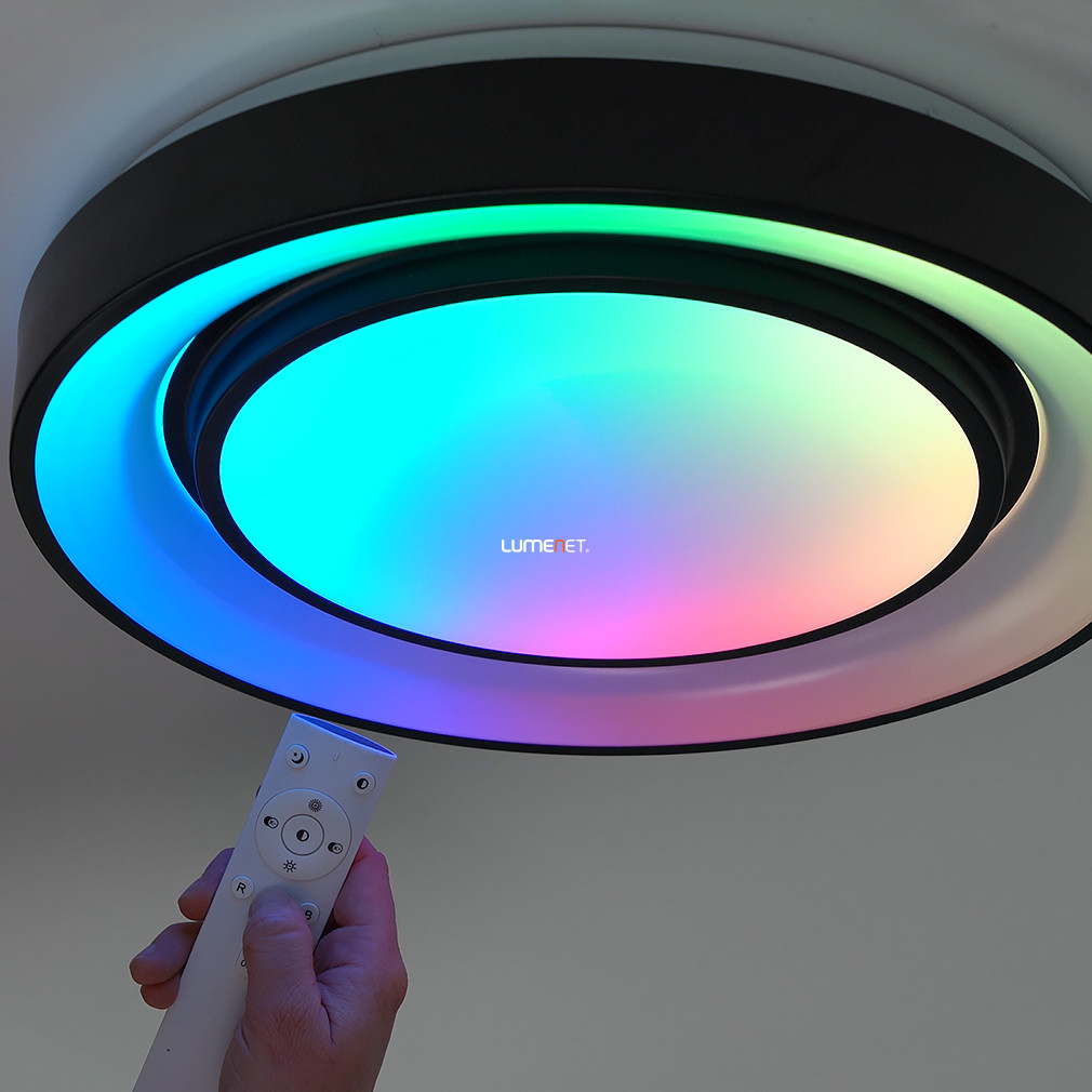 Távirányítós mennyezeti LED lámpa változtatható színekkel (Sully-RGBW)