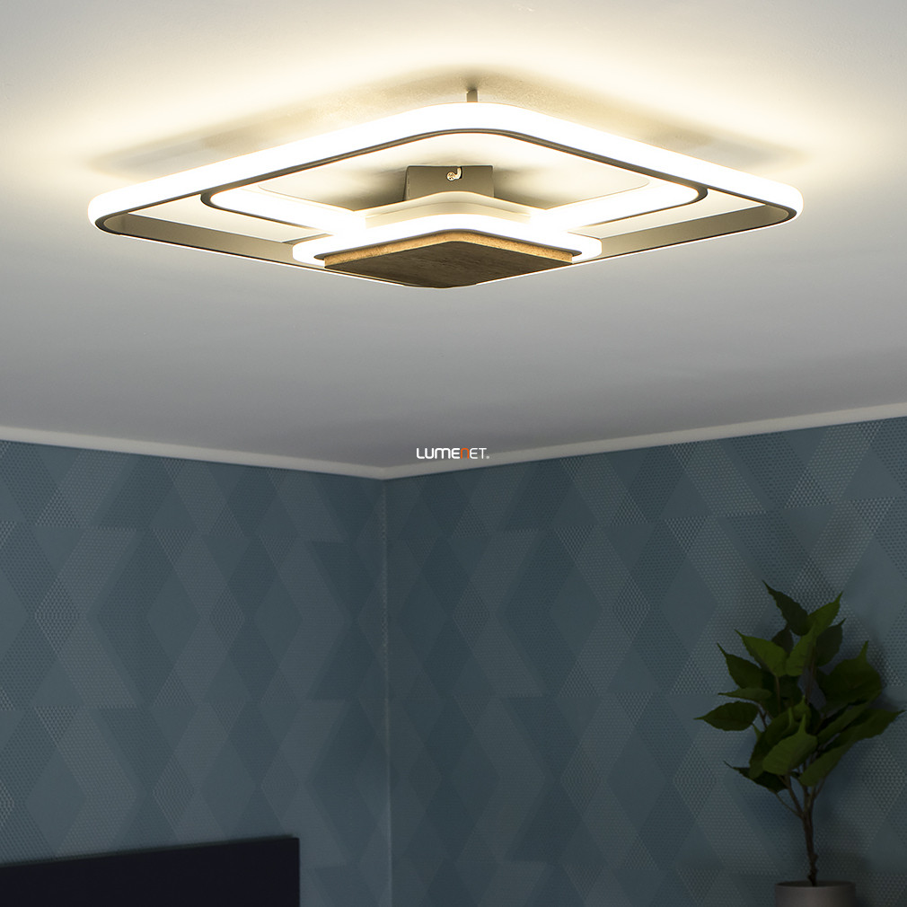 Modern mennyezeti LED lámpa, 50x50 cm (Nirra)