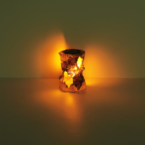   Kültéri napelemes LED lámpa, barna fatörzs - Solar Globo 36515