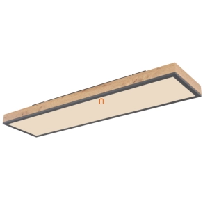   Távirányítós mennyezeti LED lámpa, fa hatású - Doro Globo 416080WD4-CCT