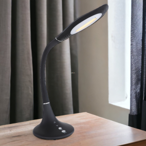   Szabályozható íróasztali LED lámpa 70 cm - Pattaya Globo 58271B, flexibilis, 3300-4500-6500 K, 620 lm, 10 W