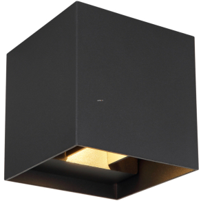   Kültéri fali LED lámpa, le/fel világító - Veronika Globo 34168B