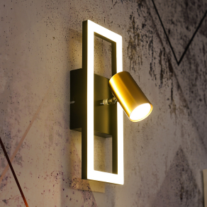   Fali spot lámpa LED keretvilágítással modern stílusban - Marrie Globo 57032-1