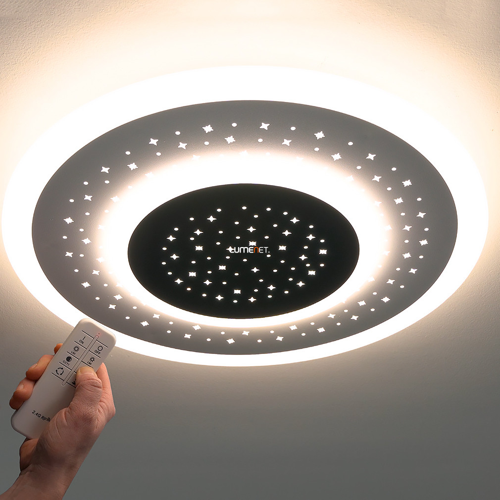 Csillagos mennyezeti LED lámpa gyerekszobába távirányítóval (Gisell)