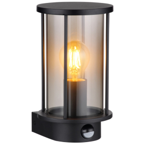   Kültéri mozgásérzékelős fali lámpa - Gracey Globo 31360S