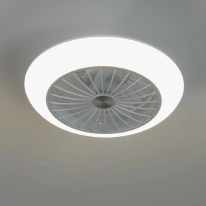   Szabályozható ventilátoros mennyezeti LED lámpa, 30 cm - Lafee Globo 03632W