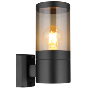   Kültéri fali lámpa matt fekete színben - Xeloo Globo 32014BS