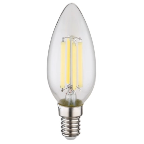 E14 LED gyertya filament 6W, 4000K, 800 lm - Globo 10577CK