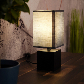   Textil éjjeli lámpa, 30 cm - Valentino Globo 21628A, 1xE27 foglalattal, 230 V