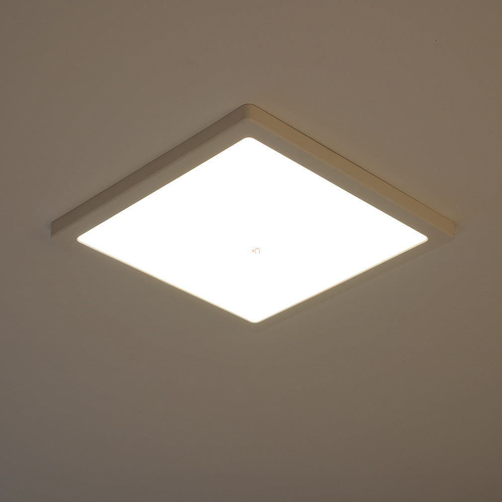 Mennyezeti LED lámpa, hidegfehér/melegfehér, 29,1x29,1 cm, fehér (Lasse)