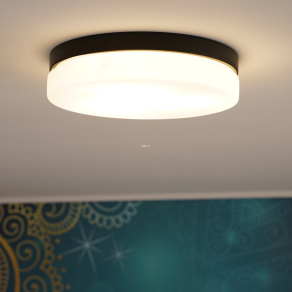   Kültéri kerek mennyezeti lámpa, 30 cm - Vranos Globo 32113B