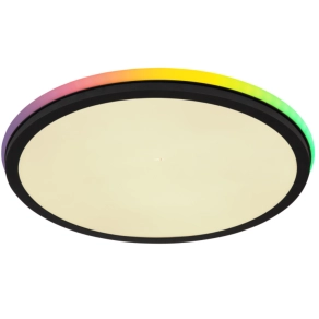   Távirányítós mennyezeti LED lámpa változtatható színű keretvilágítással - Jaxxi Globo 41391-40R