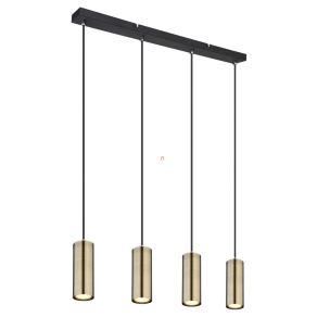   Függesztett lámpa, sárgaréz, négy foglalattal - Robby Globo 57911-4HM