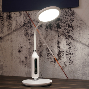   Szabályozható asztali LED lámpa érintőkapcsolóval 9 W, hideg-melegfehér, fehér 40 cm - Fruggy Globo 58435W, 530 lm, 9 W, 230 V