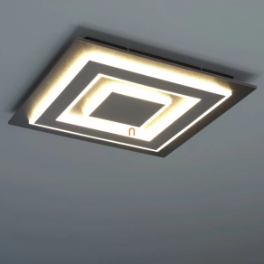   Fénykeretes mennyezeti LED lámpa, 48x48 cm - Jayden Globo 48033-40