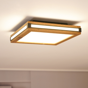   Fali kapcsolóval szabályozható mennyezeti LED lámpa keretvilágítással - Carla Globo 41589D1