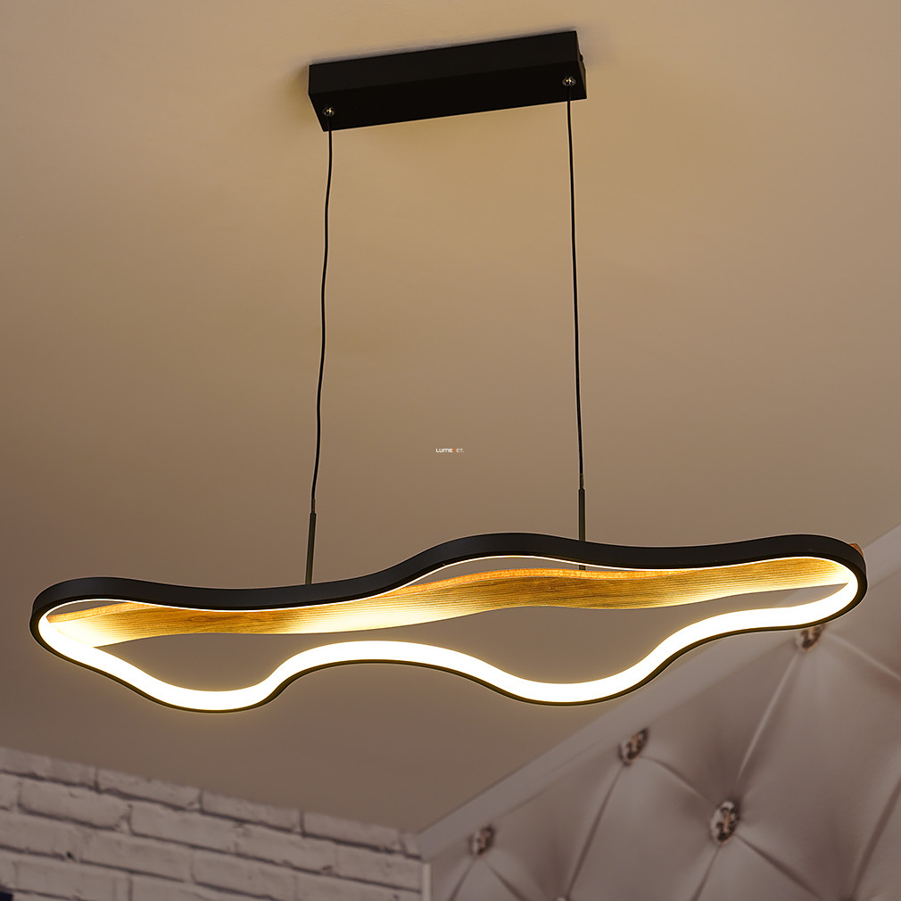 Távirányítóval szabályozható design függesztett LED lámpa , hidegfehér-melegfehér (Bezzy)