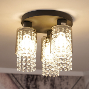   Mennyezeti kristály lámpa 3 foglalattal - Backey Globo 15799-3D