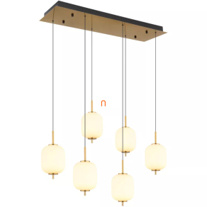 Függesztett LED lámpa, állítható - Ewald Globo 15217-6