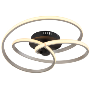   Szalag hatású mennyezeti LED lámpa - Glyxar Globo 67183-40N