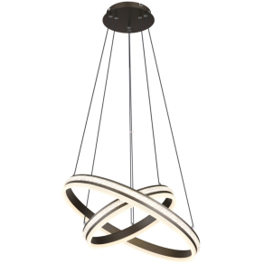   Modern függesztett LED lámpa távirányítóval, kristály berakással - Grouni Globo 67314-60H