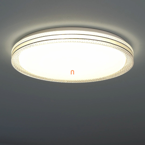   Mennyezeti LED lámpa csiszolt üveg hatású kerettel - Veleno Globo 41263-24