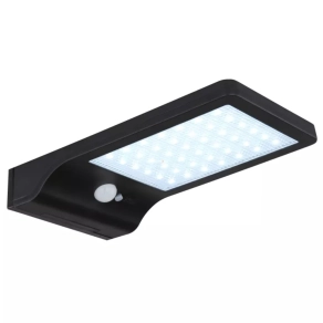 Mozgásérzékelős fali LED lámpa, napelemes - Globo 36497