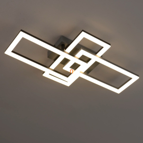   Állítható mennyezeti LED lámpa szürke színben - Sapena Globo 67328-24O