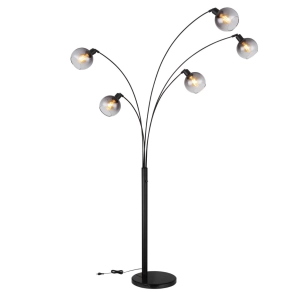   Állólámpa üveggömb búrákkal, 208 cm - Seymour Globo 58228NBS