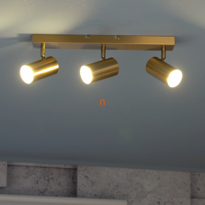   Spot lámpa arany színben 3 foglalattal - Robby Globo 57911-3GO