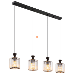   Prizmás függesztett lámpa 4 foglalattal - Jordana Globo 15742-4