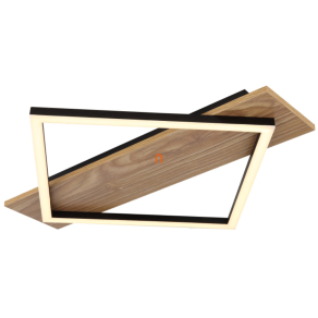   Mennyezeti LED lámpa, fa hatású - Beatrix I Globo 67330-18