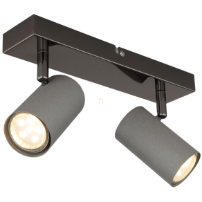   Spot lámpa szürke színben 2 foglalattal - Robby Globo 57911-2S