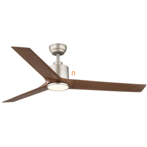   Szabályozható ventilátoros mennyezeti LED lámpa távirányítóval, 148 cm - Modesto Globo 03607