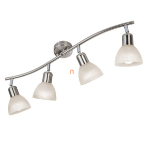   Mennyezeti spot lámpa 4 foglalattal-alabástrom üveg búra - Daytona Globo 818904016X