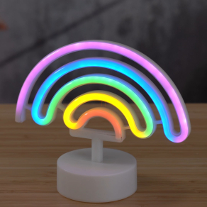 Neon LED hangulatlámpa, szivárvány - Pelangi Globo 28063