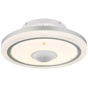   Szabályozható ventilátoros mennyezeti LED lámpa távirányítóval - Shelly Globo 03664