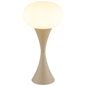   Asztali lámpa, 22 cm, barna - Lula Globo 21027SA - 1xE14, 230 V, IP20, 1.5 méteres kábel