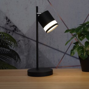   Asztali lámpa fényáteresztő szegéllyel, 40 cm - Lucero Globo 57852T - 364 lm, 7 W, 1.5 méteres kábel