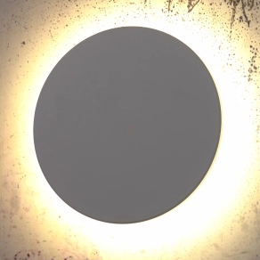   Kültéri szabályozható fali LED lámpa indirekt fénnyel, fehér - Lamont Globo 34314W