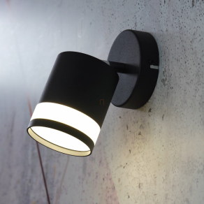   Fali spot lámpa fényáteresztő szegéllyel- Lucero Globo 57852-1