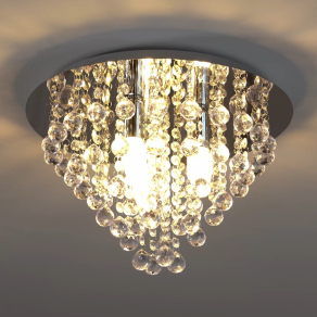 Glamour kristály csillár, 38 cm - London Globo 63040306X