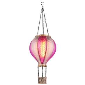 Kültéri napelemes LED lámpa, hőlégballon - Globo 36136P