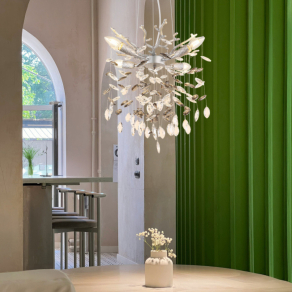   Design függesztett lámpa kristály díszekkel - Queena Globo 64138HS