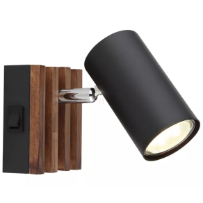 Fali spot lámpa, fa hatású - Kayden Globo 57909-1