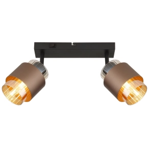 Spot lámpa 2xE27 foglalattal - Milley Globo 15560-2C